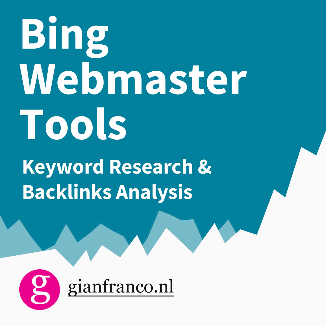 Bing Webmaster Tools logo cover